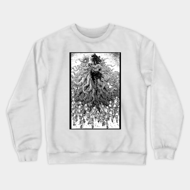 Manga Warrior Crewneck Sweatshirt by Toy Lair